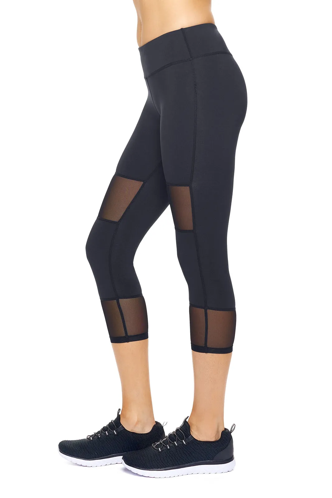 Flow Performance Capri Leggings - Black