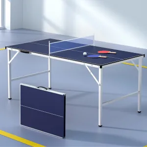 Foldable Indoor Outdoor Ping Pong Table Set - Everfit