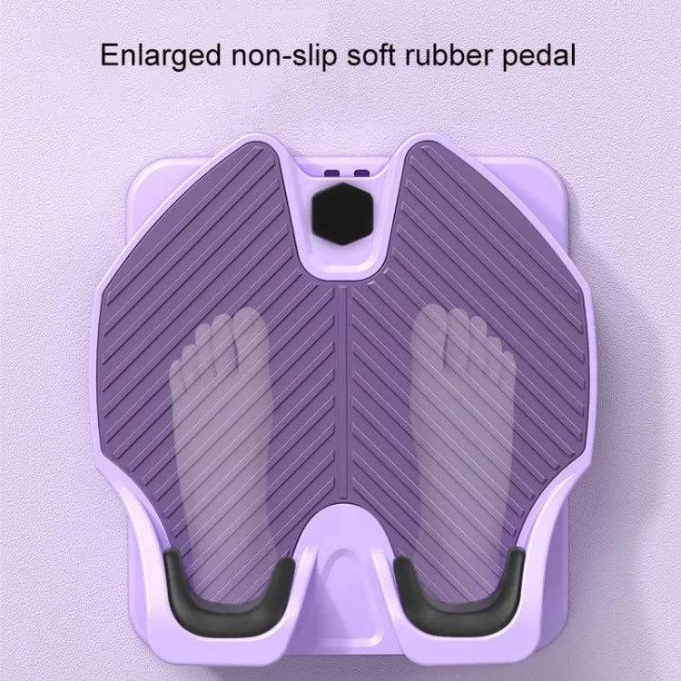 Folding Stretching Board Magnet Massage Inclined Pedal Lilac Purple (ABS)