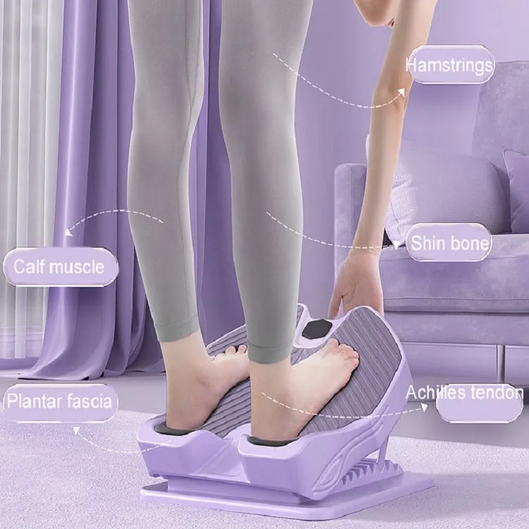 Folding Stretching Board Magnet Massage Inclined Pedal Lilac Purple (ABS)