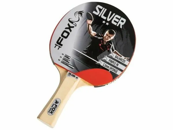 Fox TT Silver 2 Star Table Tennis Bat