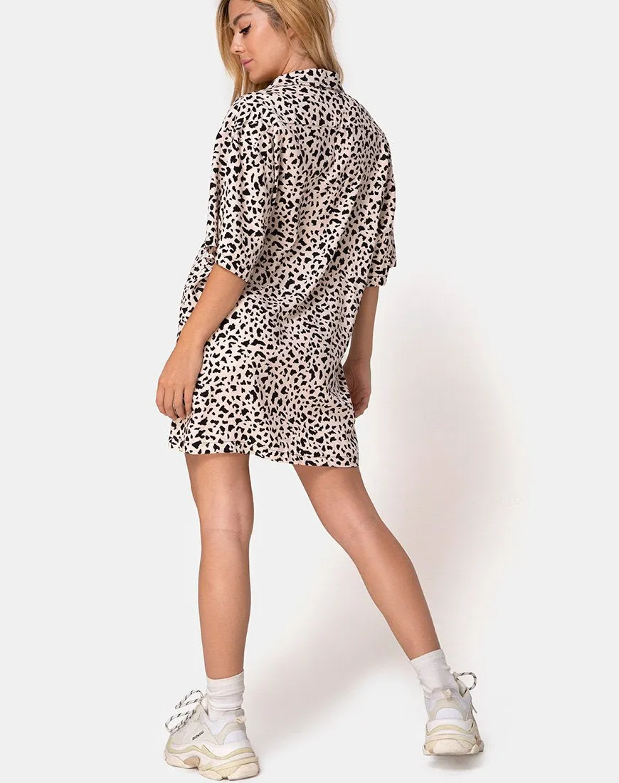 Fresia Mini Dress in Wild Thing