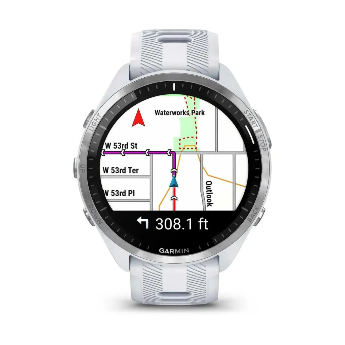 Garmin Forerunner 965 White Grey