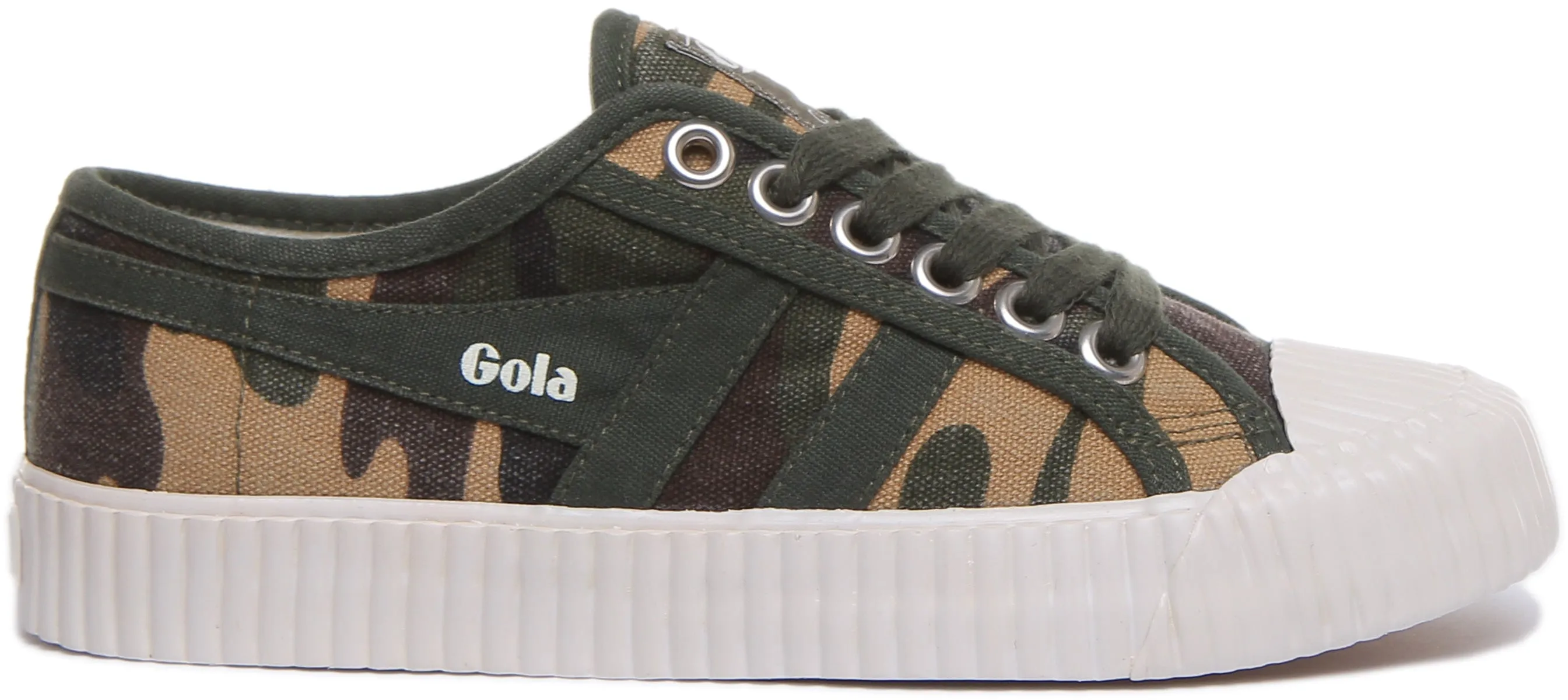 Gola Classics Cadet Camo In Camogreen For Women