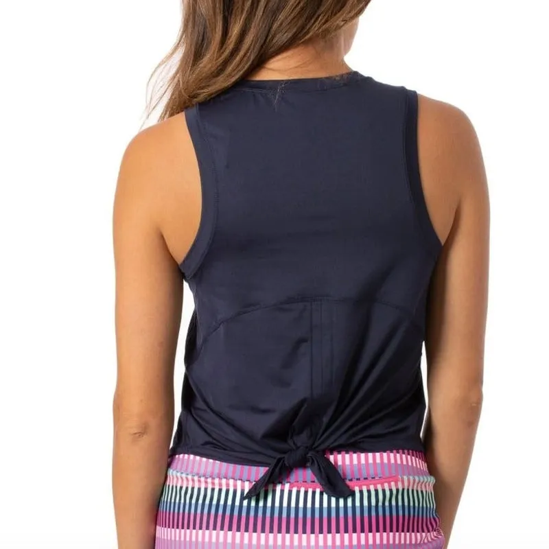 Golftini Sport Tie Top - Navy