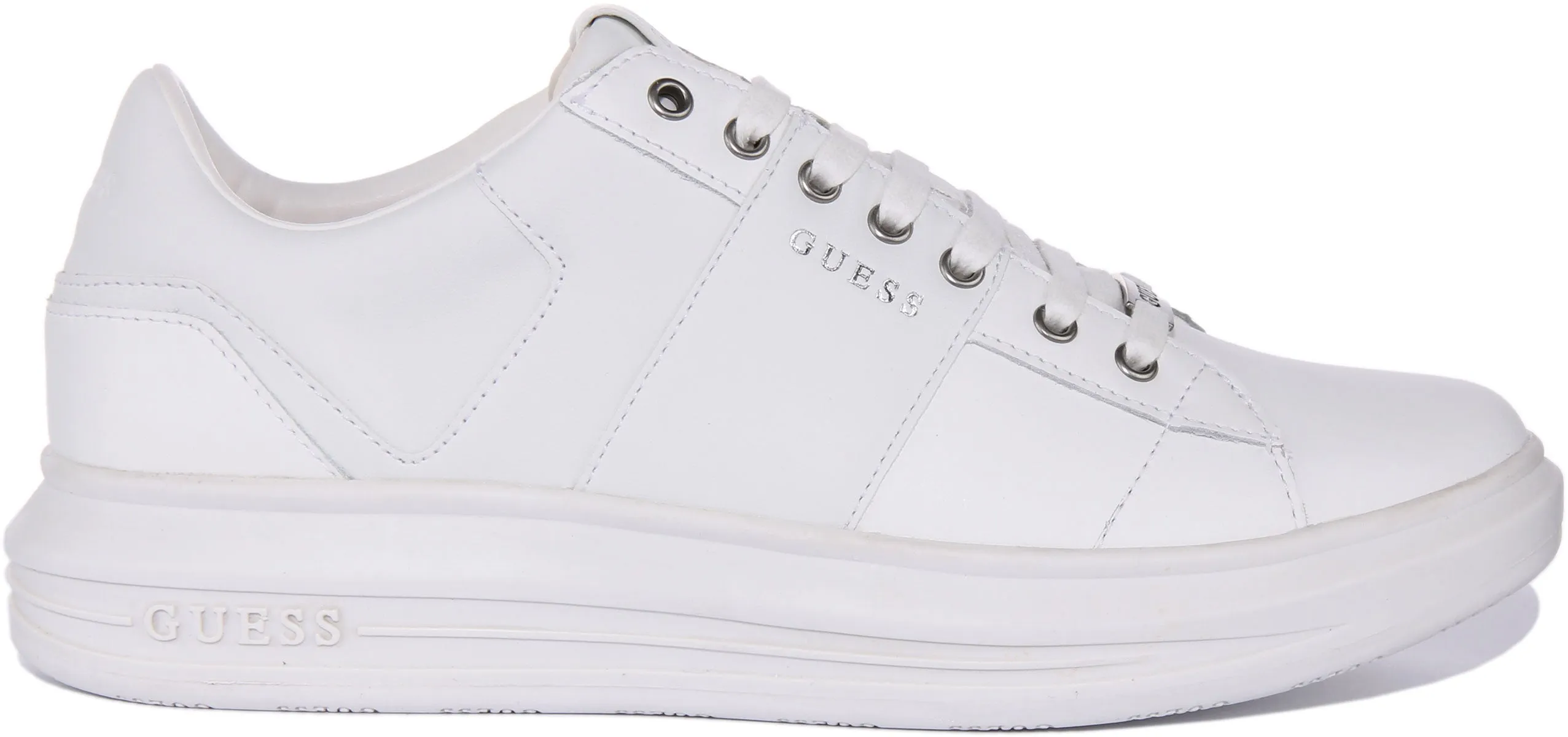 Guess Vibo Trainer In White For Men