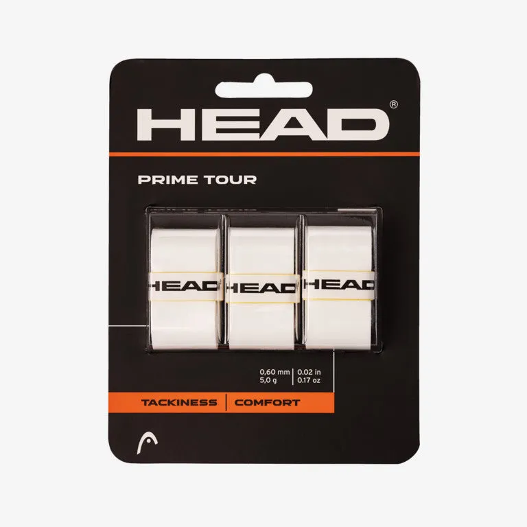 Head Prime Tour Tennis Overgrip - 3 Pack