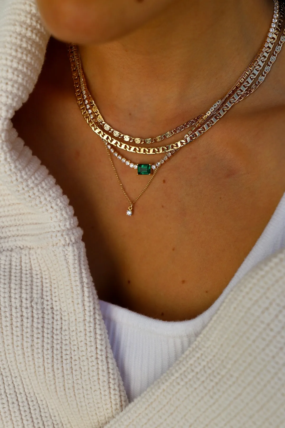 HEIRLOOM EMERALD NECKLACE