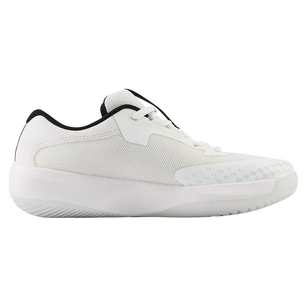 Juniors 996v6 Tennis Shoes White and Black