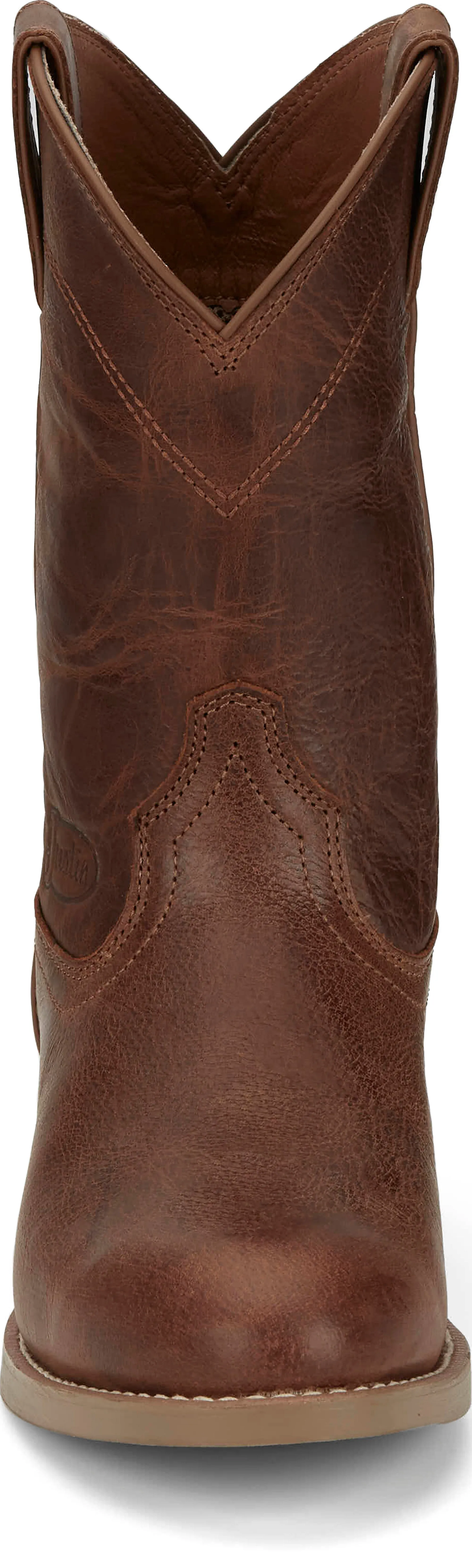 Justin Men's Stampede Kilgore Hickory Brown Round Toe Roper Boots SE7501