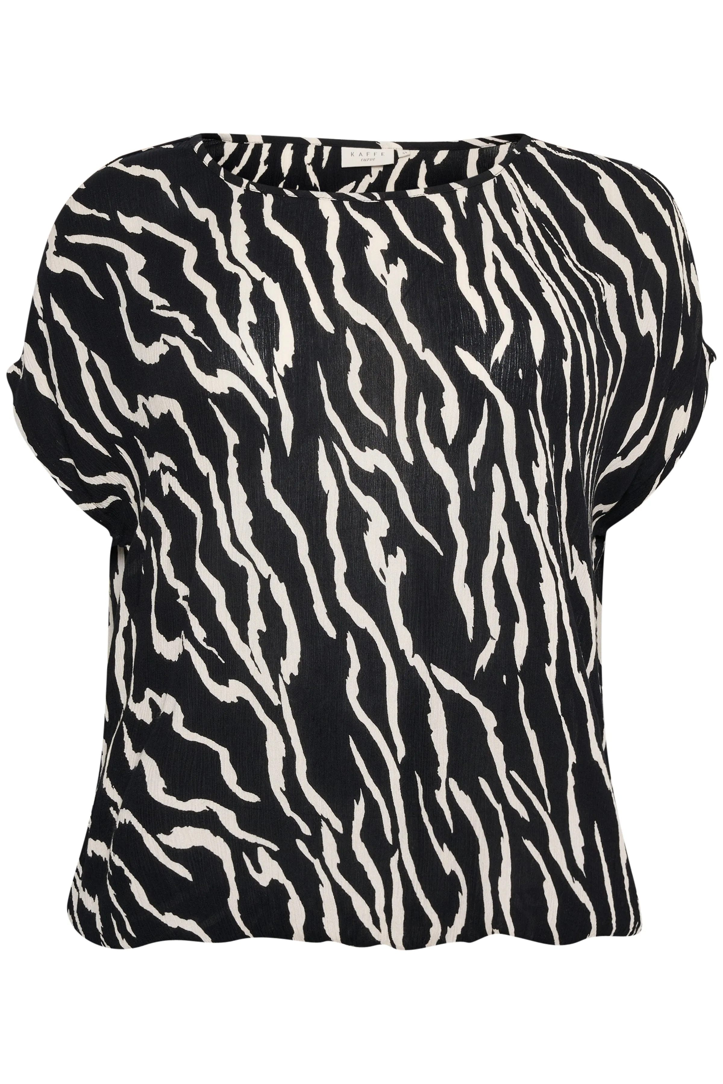 Kaffe Curve Stanley Blouse in Zebra Print