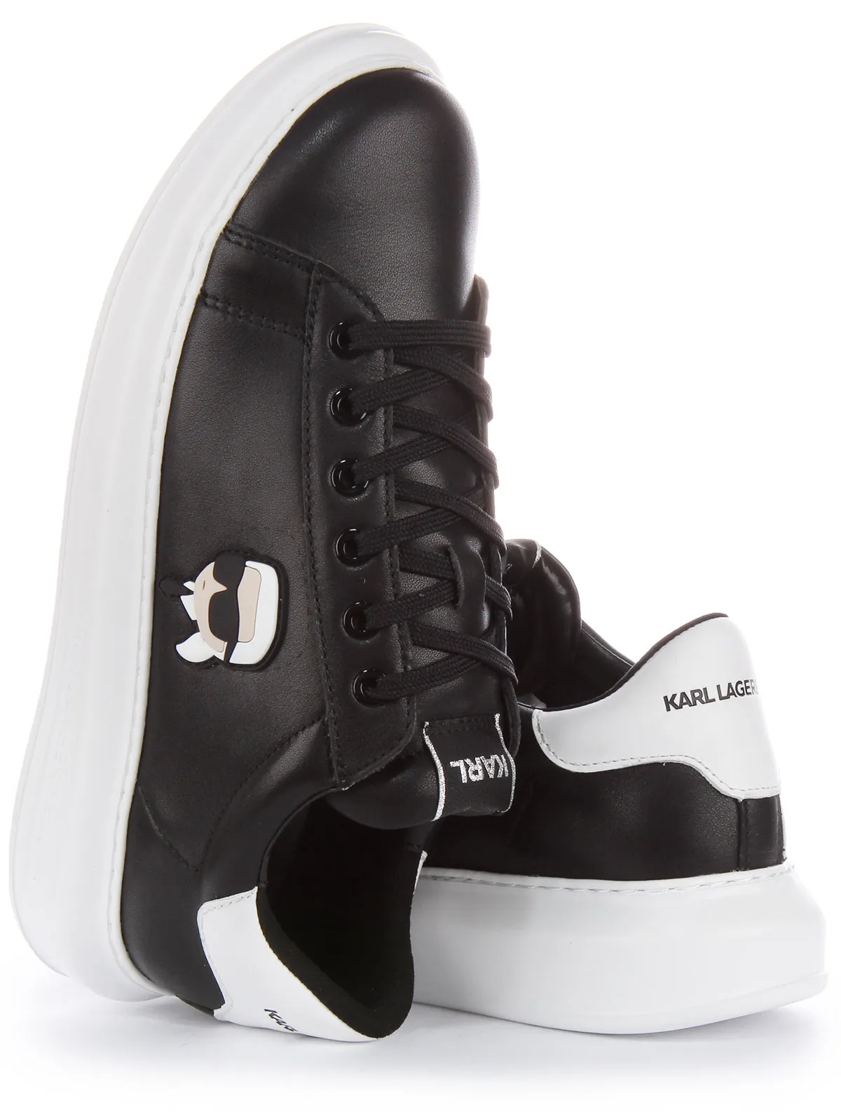 Karl Lagerfeld Kapri NFT Lo In Black White For Men