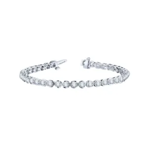 KATARINA 2 1/2 cttw Lab Grown Diamond Tennis Bracelet in 14K Gold