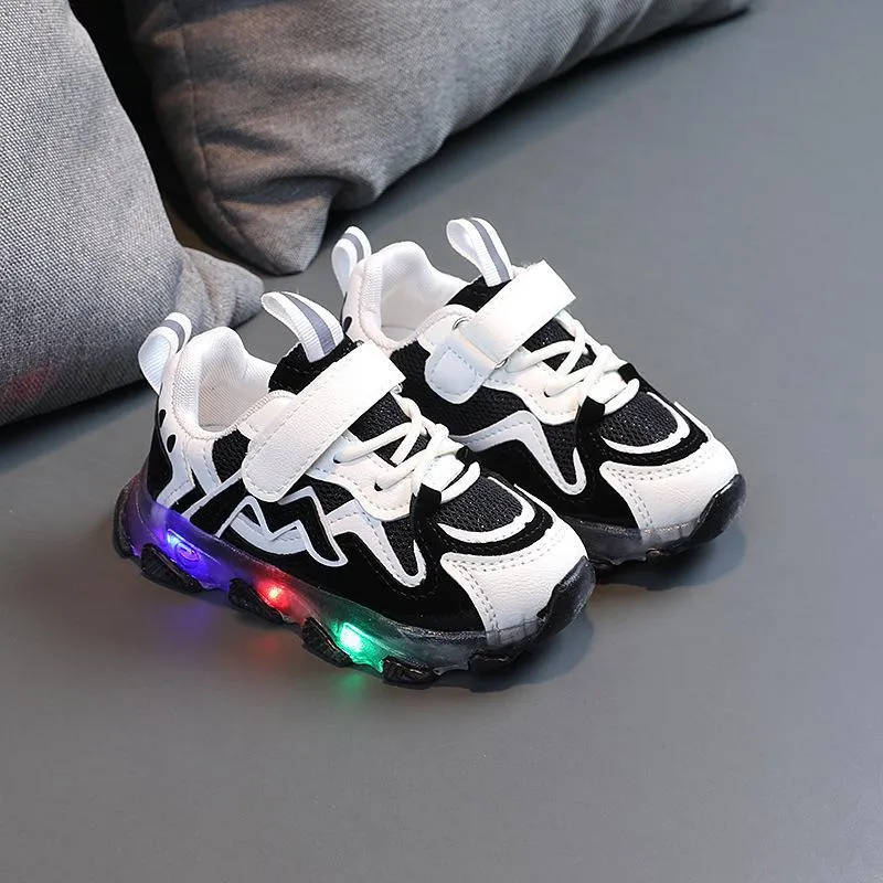 Kids Breathable Lightup Sneakers toodlers sports shoes