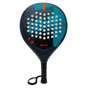 Kuikma Padel Racket - PR190 Light Black/Blue, Antique Blue/Neon Red