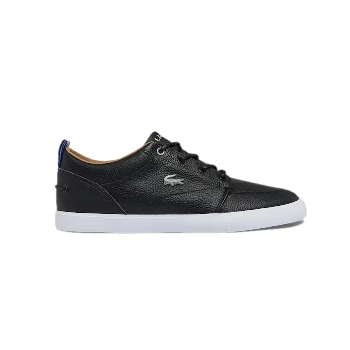 LACOSTE 7-37CMA0073312 BAYLISS 119 1 MN'S (Medium) Black/White Leather & Synthetic Lifestyle Shoes