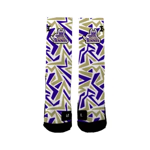 Lake Stevens Girls Tennis Maze Socks