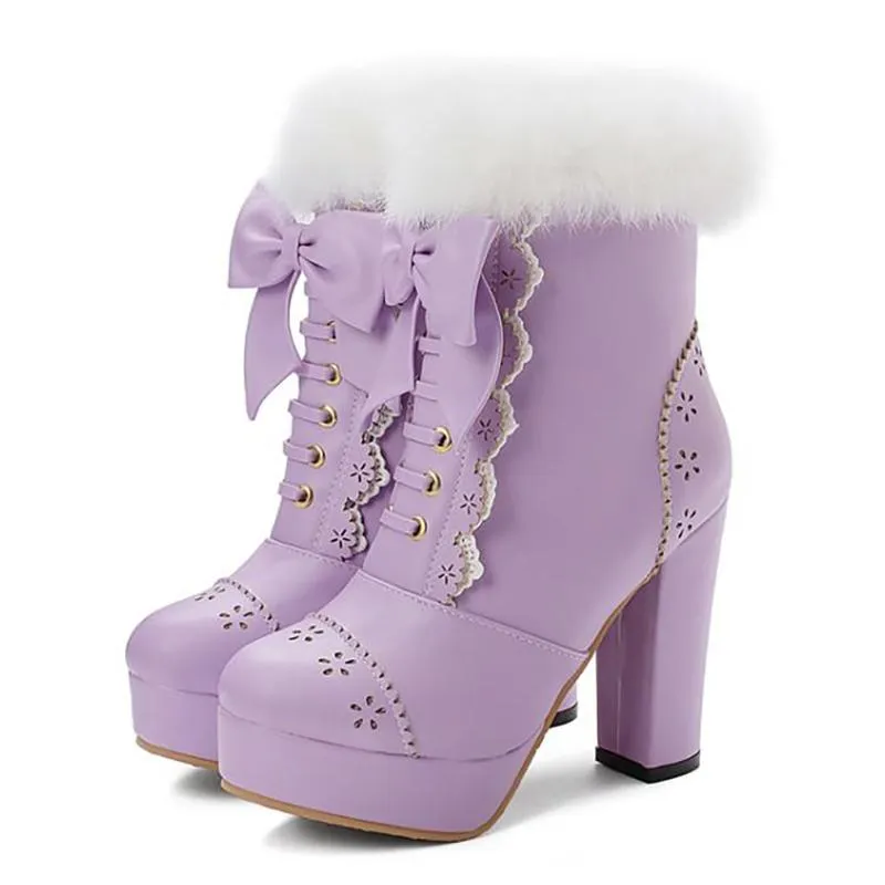 Lolita Winter Boots Shoes SD00853