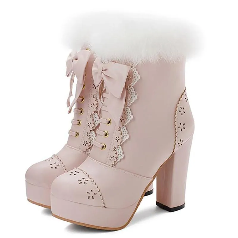 Lolita Winter Boots Shoes SD00853