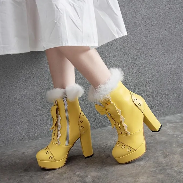 Lolita Winter Boots Shoes SD00853