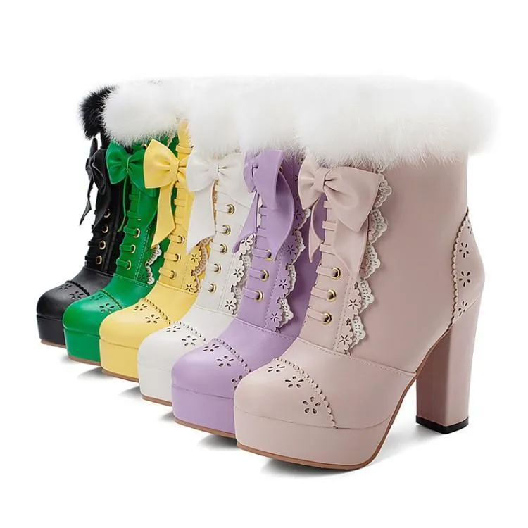 Lolita Winter Boots Shoes SD00853