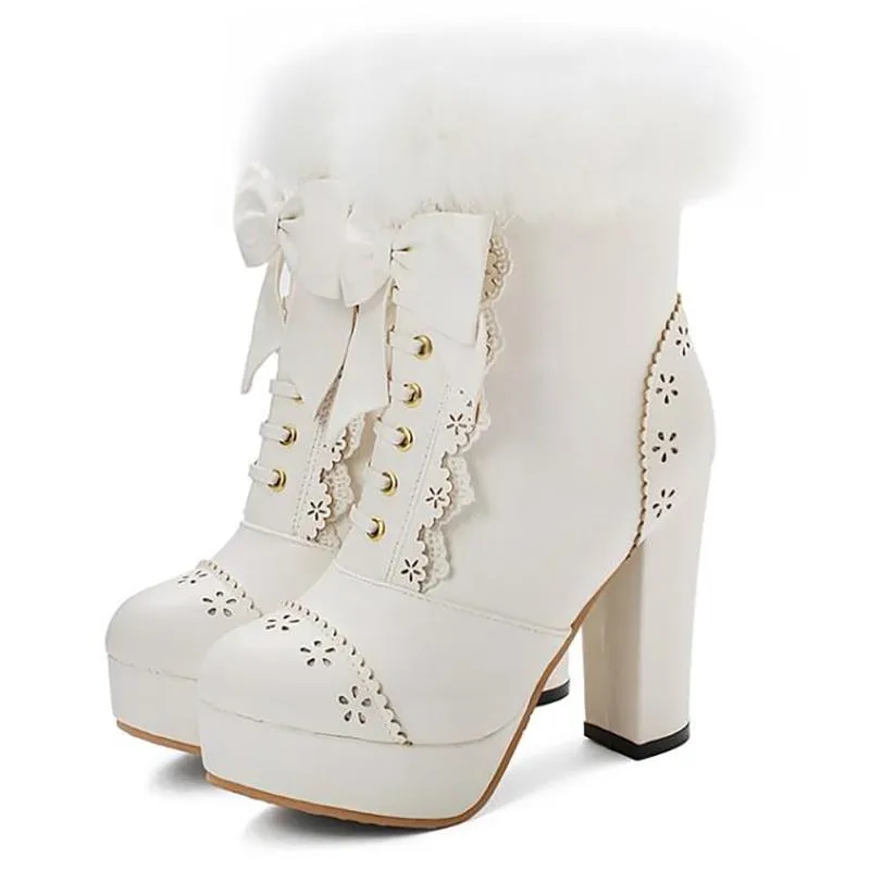 Lolita Winter Boots Shoes SD00853