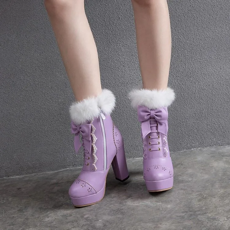 Lolita Winter Boots Shoes SD00853