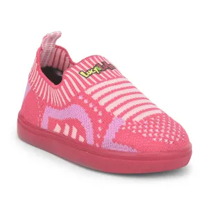 Lucy & Luke (Pink) Casual Non Lacing Shoes For Kids MINT-5 By Liberty