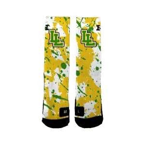 Lynden Boys Tennis Splatter Socks