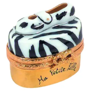 Mary Jane Shoes: Zebra