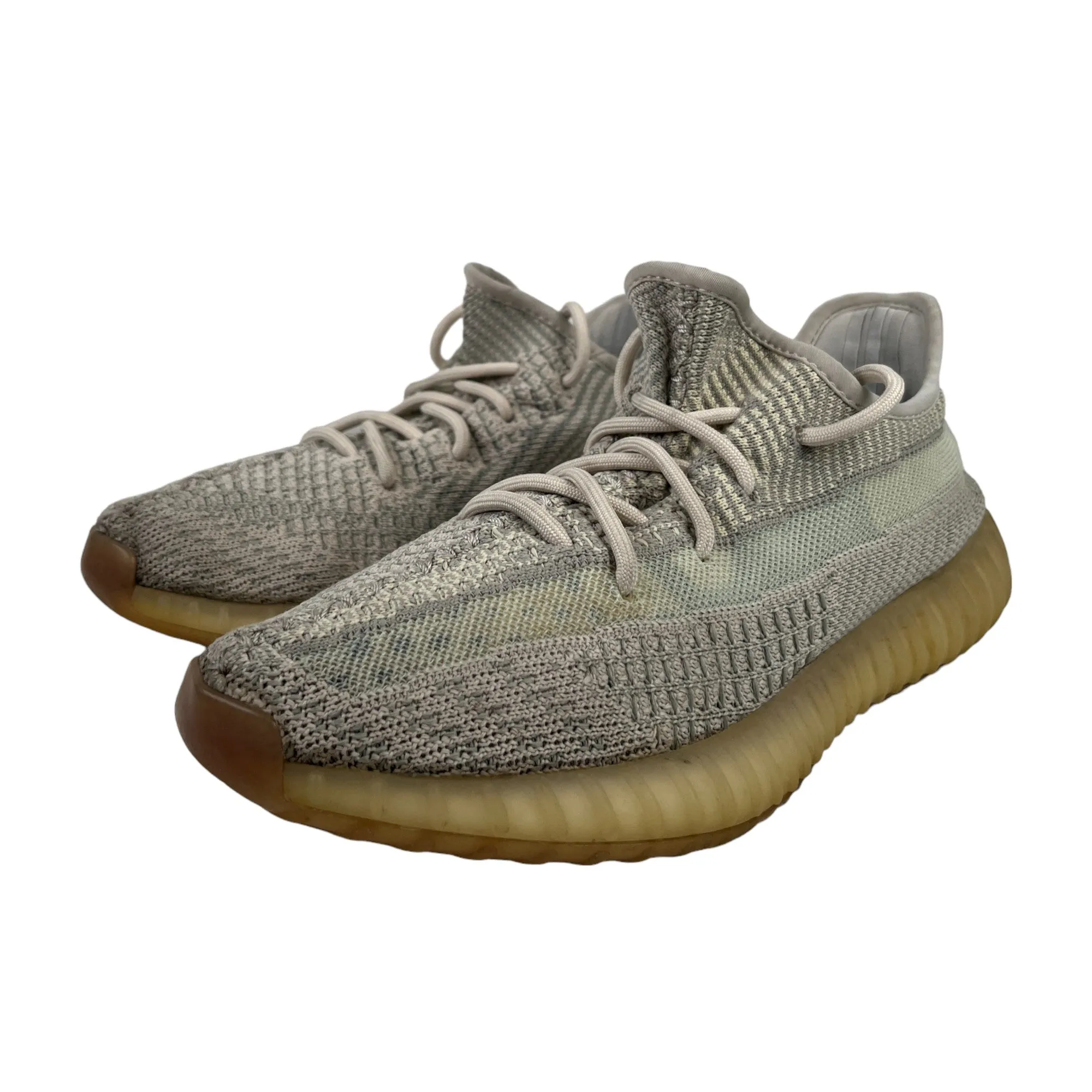 Men's 350 Boost V2 Static Low Trainers Grey Size EU 40.5 / UK 6.5