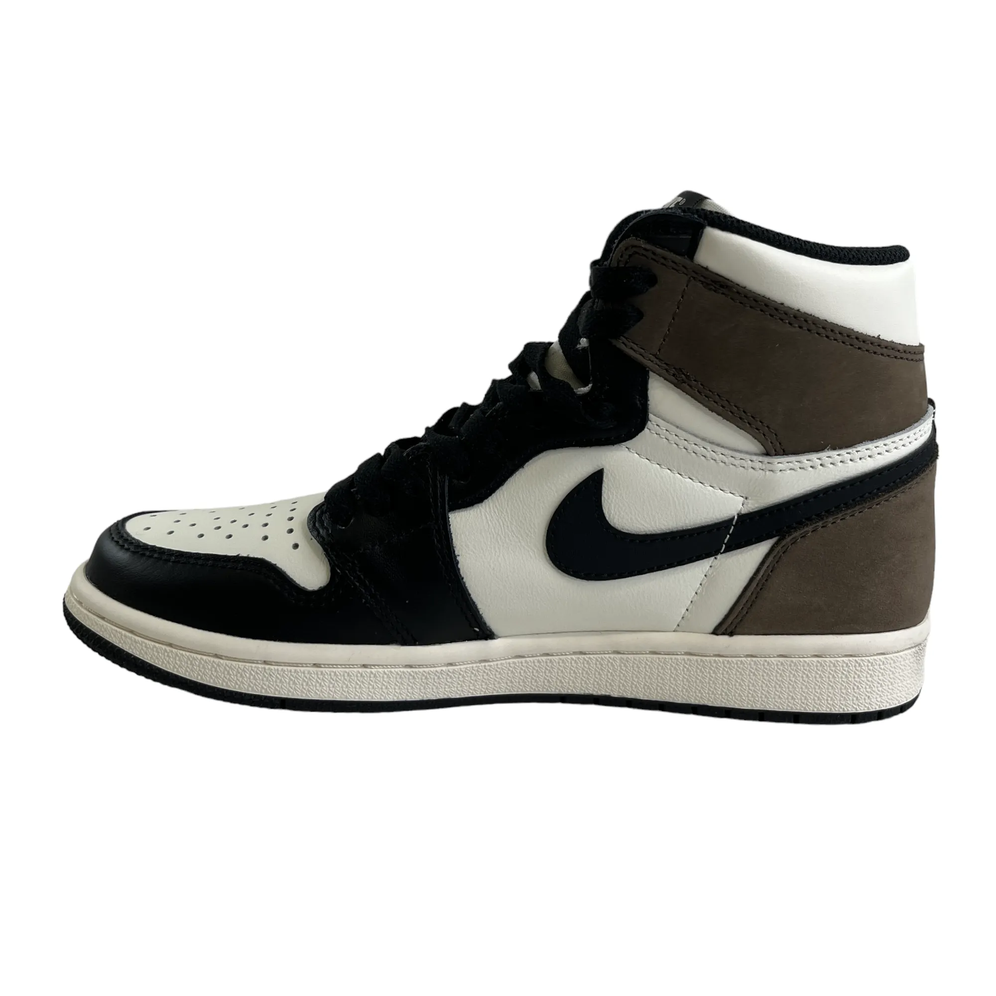 Men's Air Jordan 1 "Mocha" High Trainers White Size EU 40.5 / UK 6.5