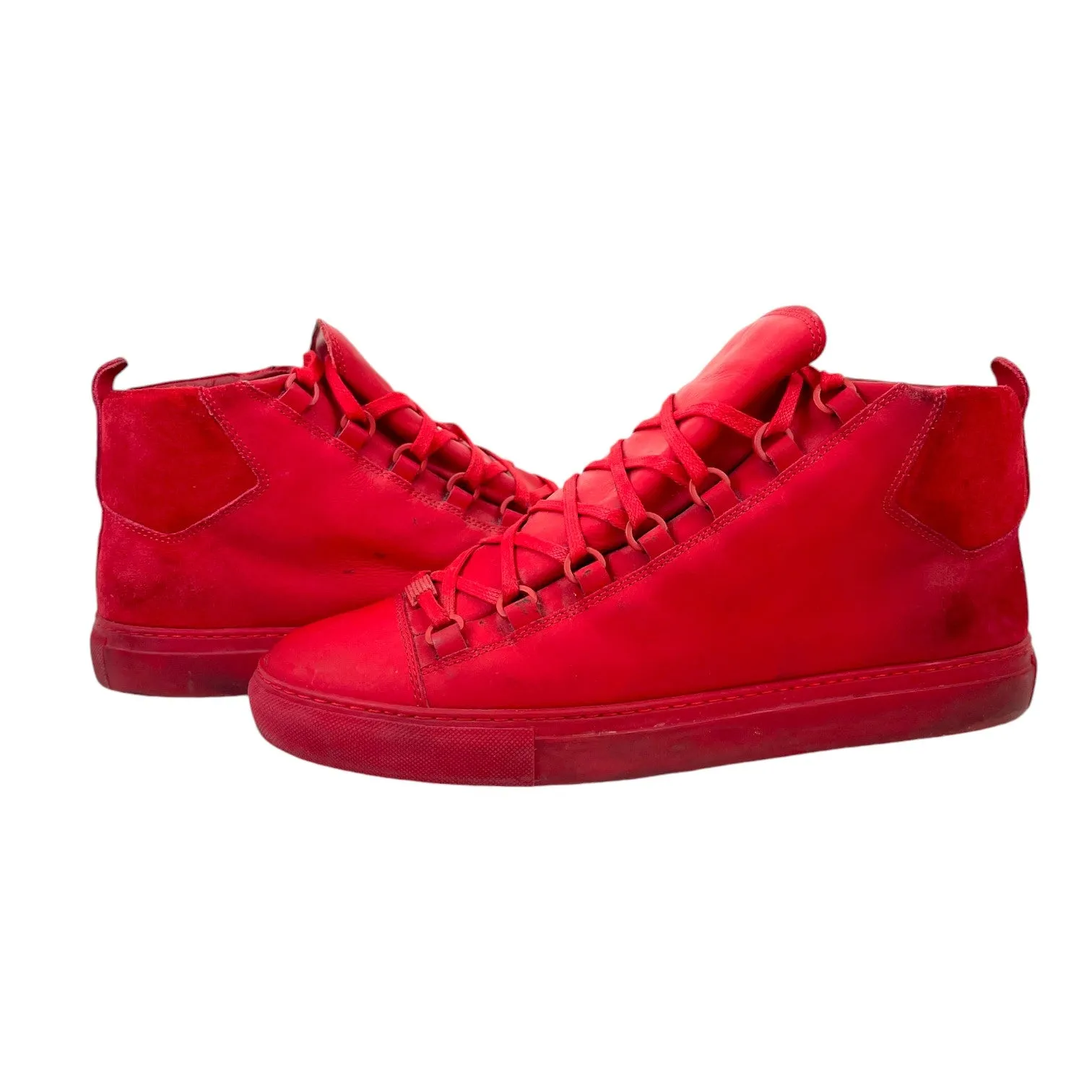 Men's Arenas High Trainers Red Size EU 43 / UK 9