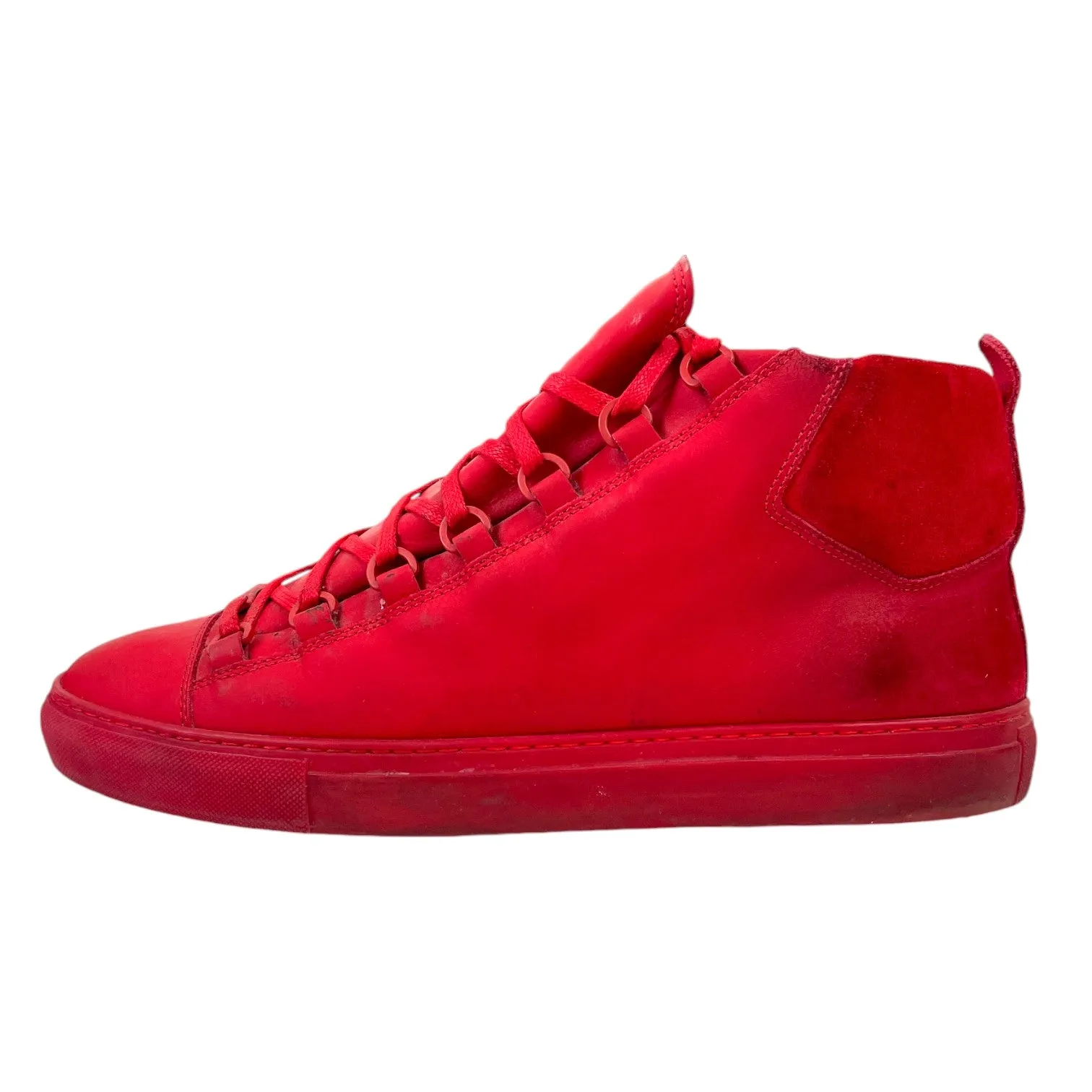 Men's Arenas High Trainers Red Size EU 43 / UK 9