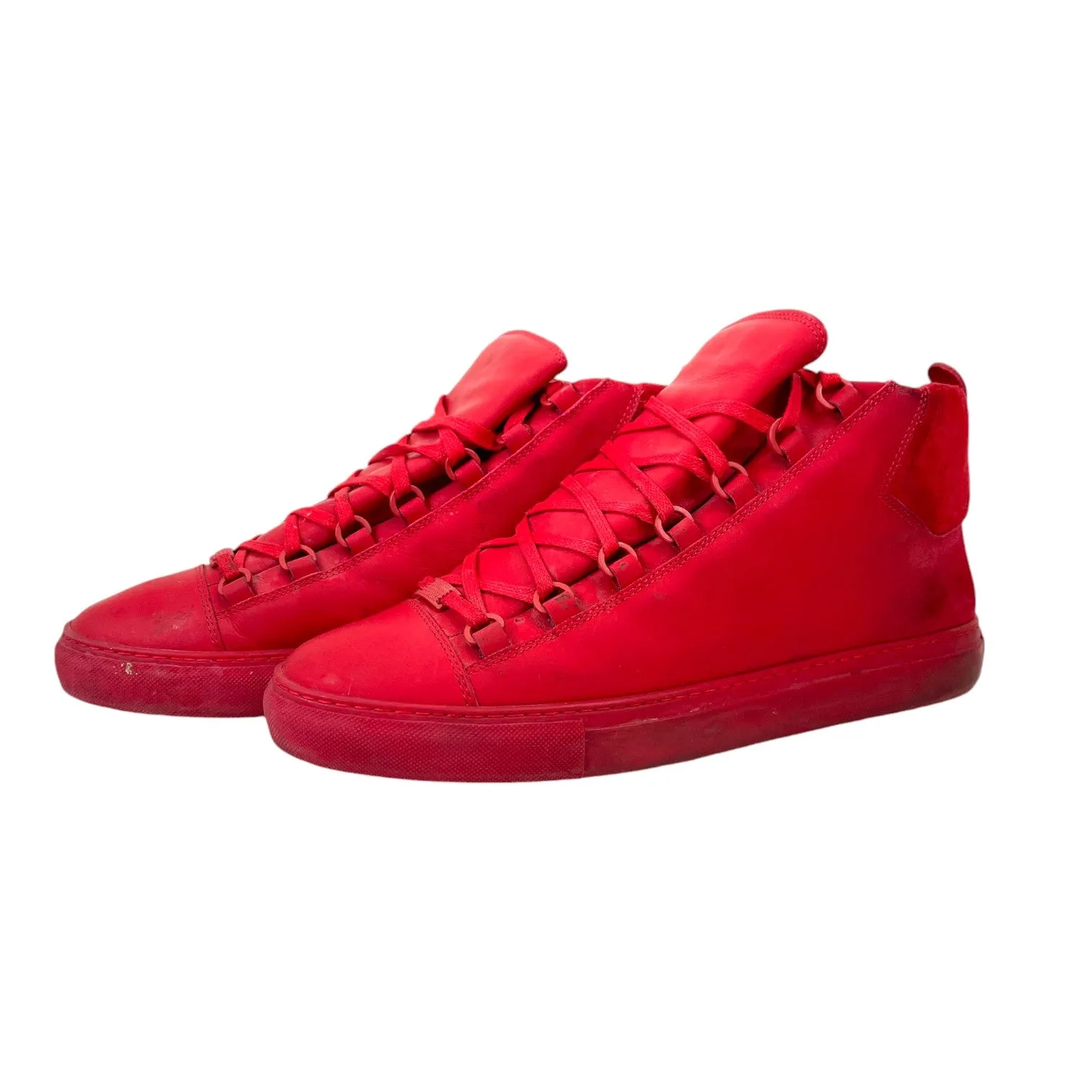 Men's Arenas High Trainers Red Size EU 43 / UK 9