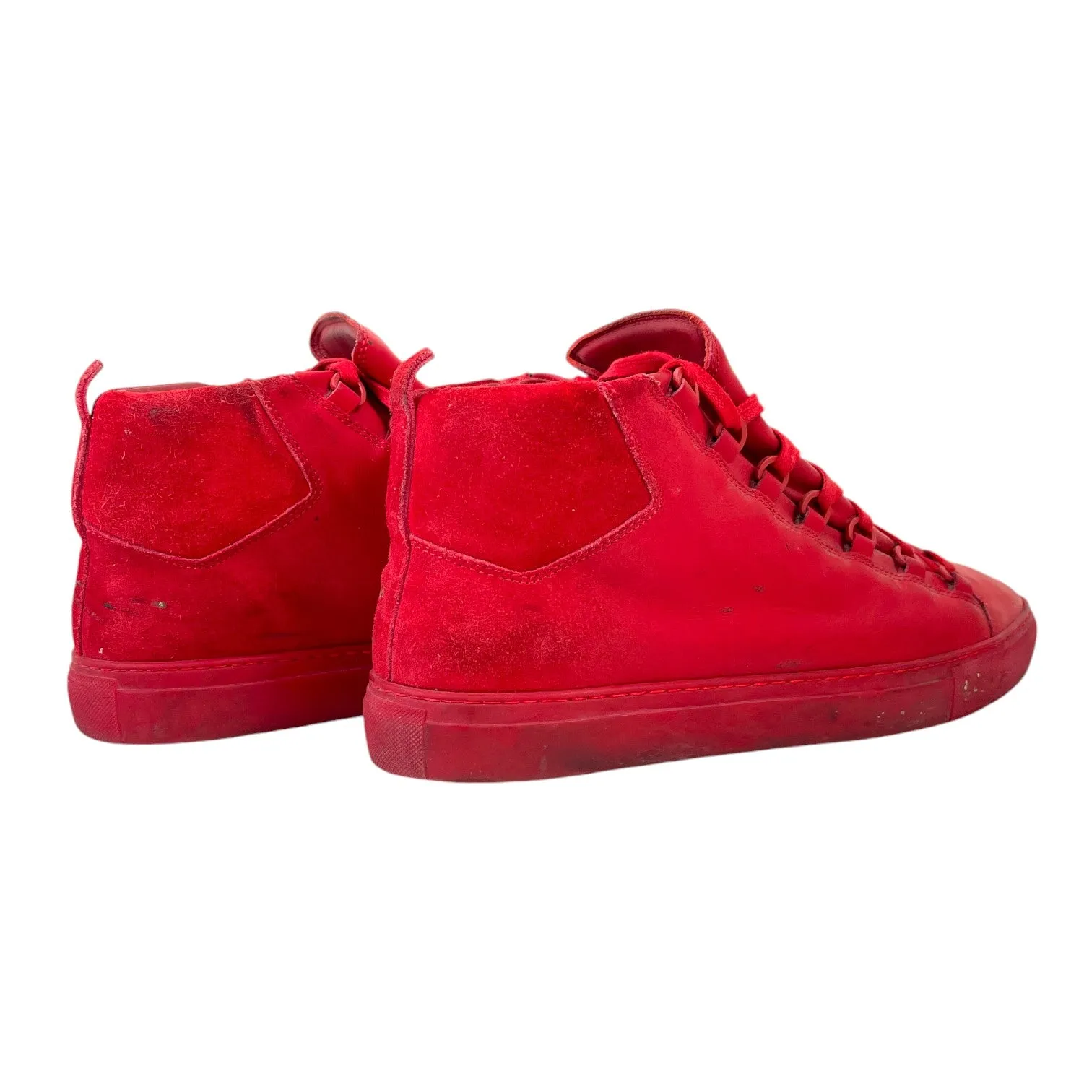 Men's Arenas High Trainers Red Size EU 43 / UK 9