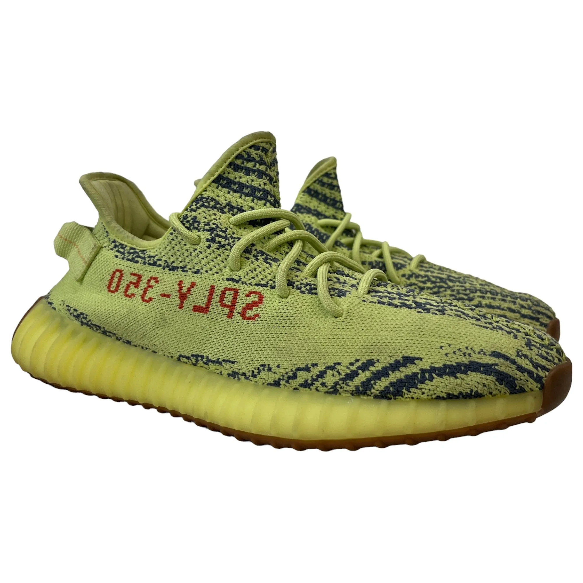 Men's Boost 350 Frozen Low Trainers Yellow Size EU 42.5 / UK 8.5