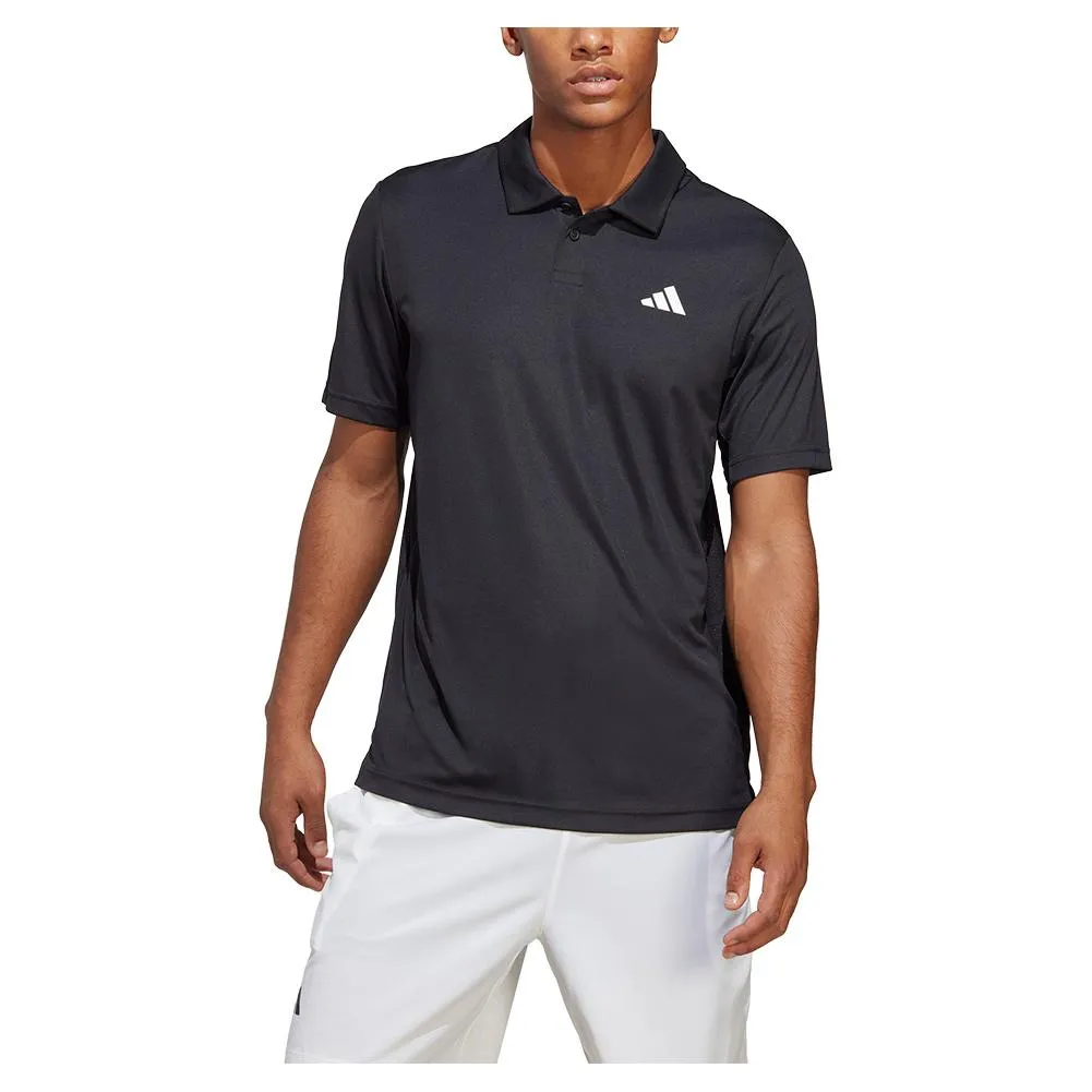 Men's Club Tennis Polo Black