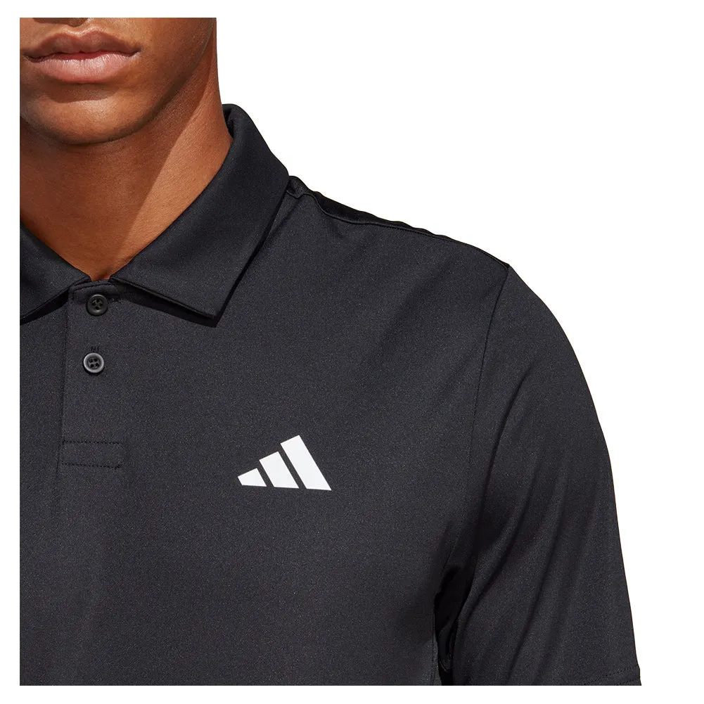 Men's Club Tennis Polo Black