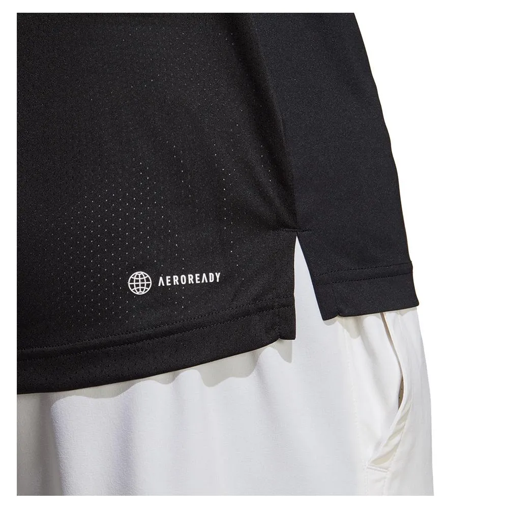 Men's Club Tennis Polo Black