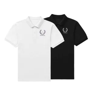 Men's Custom Embroidered Name Golf Polo Shirt