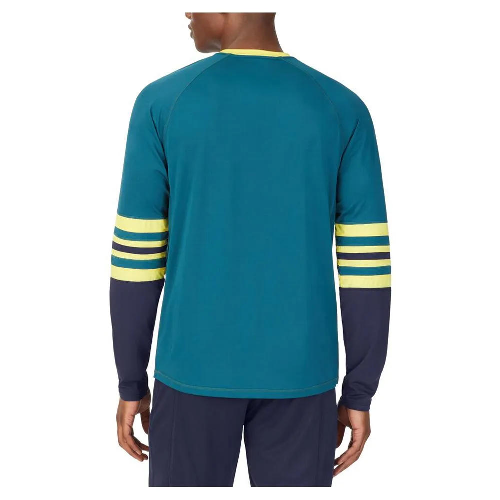 Men`s Heritage Long Sleeve Tennis Crew