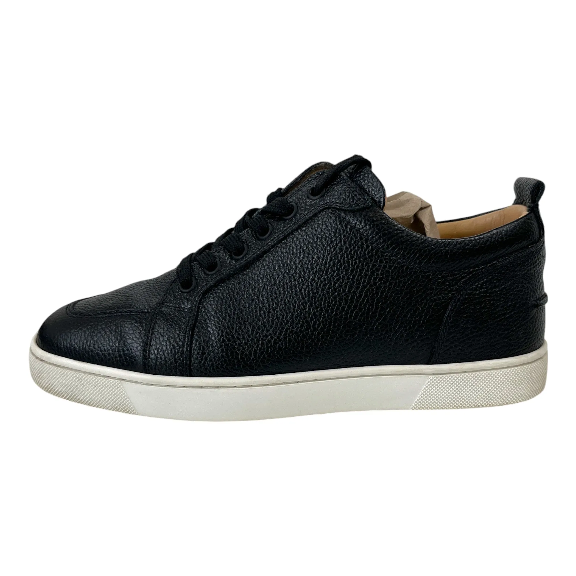 Men's Junior Low Trainers Black Size EU 41 / UK 7