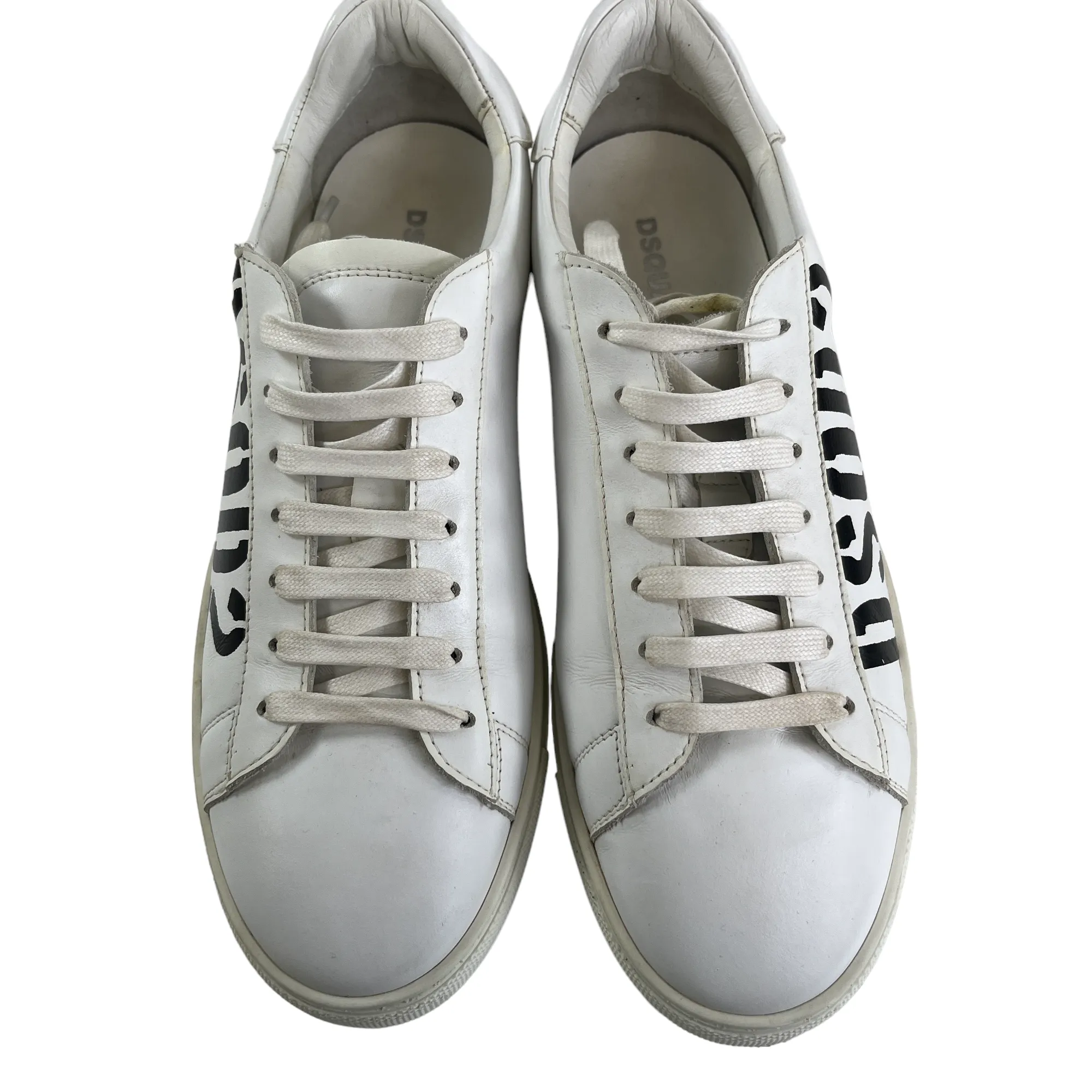 Men's Logo Low Trainers White Size EU 40.5 / UK 6.5