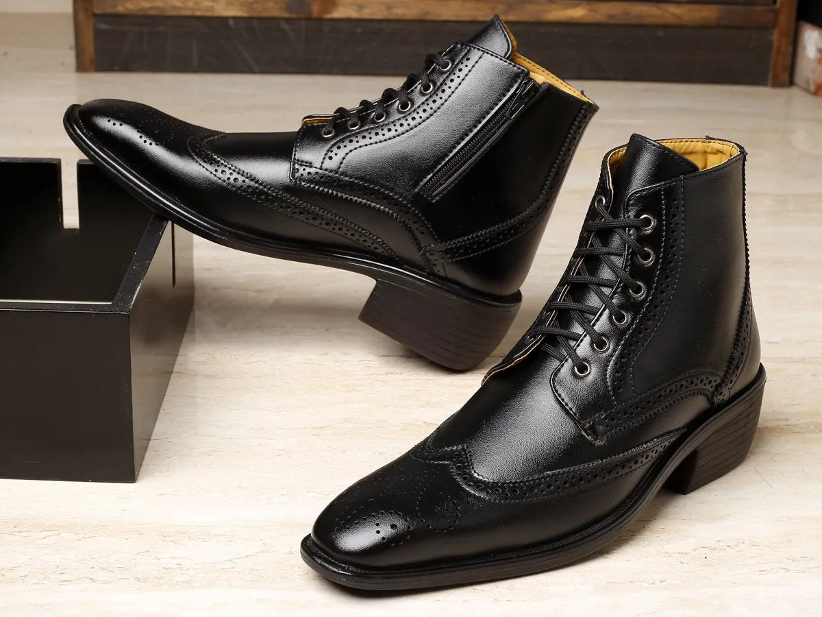 Men's New Height Increasing Comfortable And Stylish Regular Office and Formal Wear