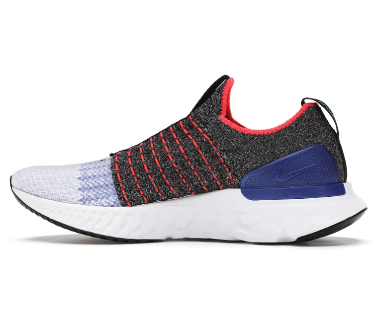 Men's Nike React Phantom Run (White/Red/Racer Blue)