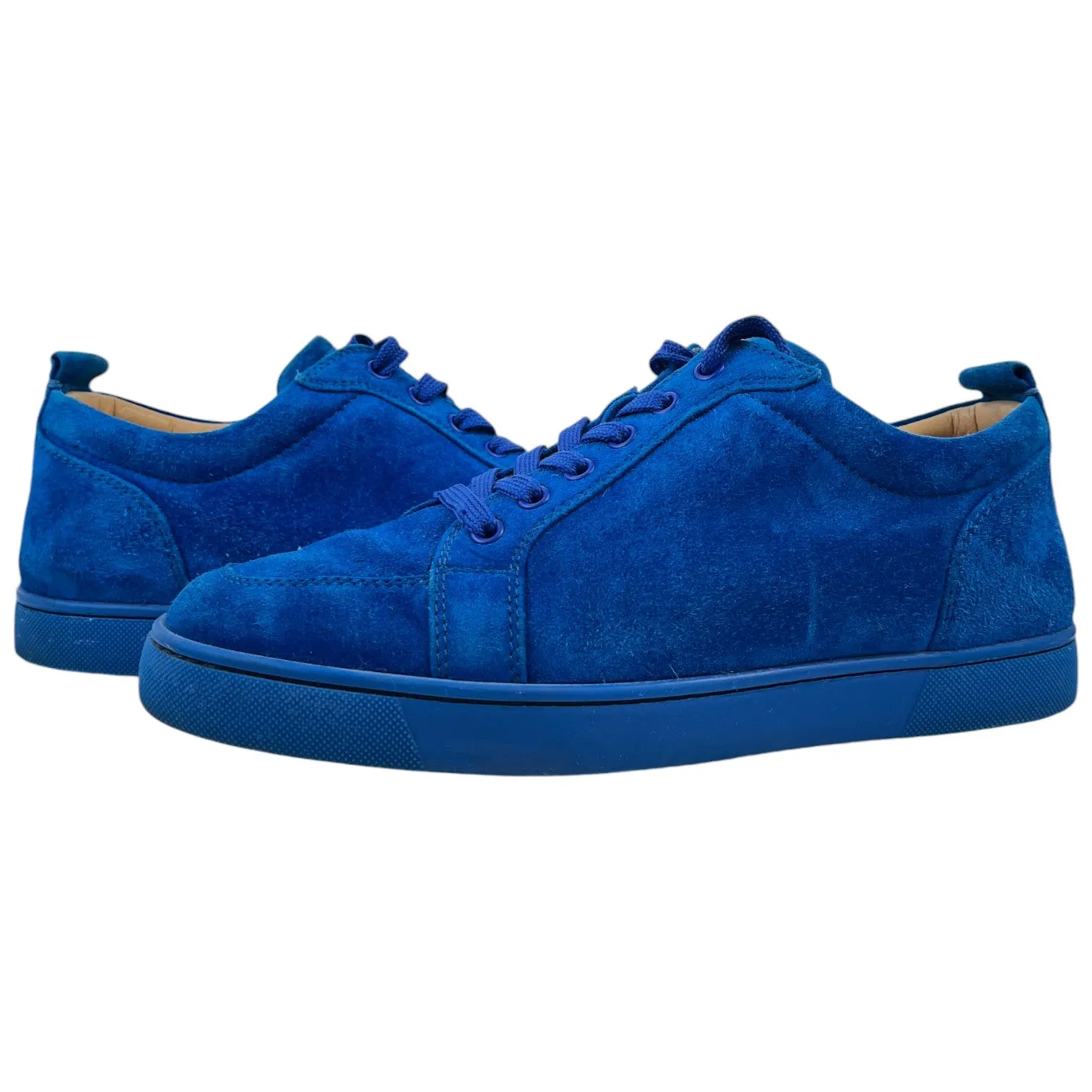 Men's Rantulow Orlato Suede Low Trainers Blue Size EU 40.5 / UK 6.5