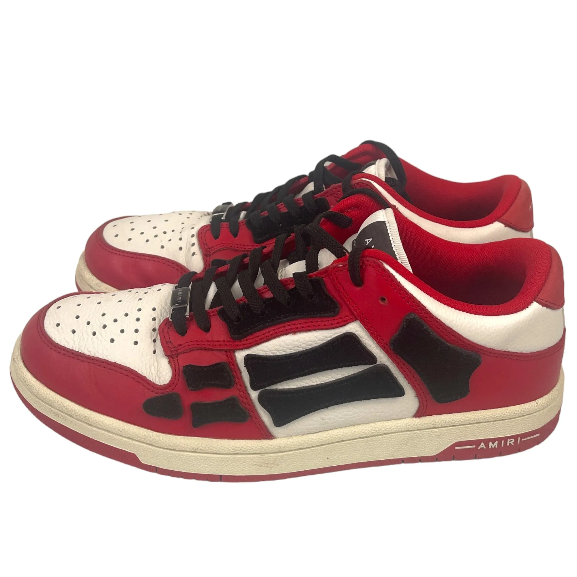 Men's Skeleton Low Trainers Red Size EU 42 / UK 8