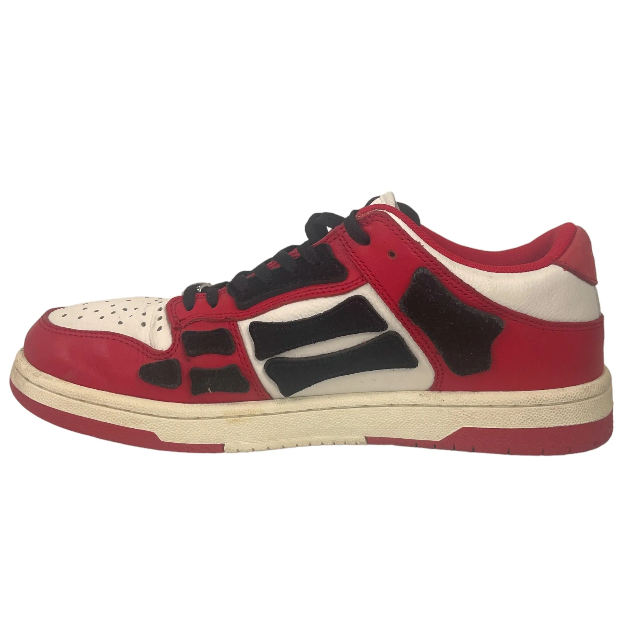 Men's Skeleton Low Trainers Red Size EU 42 / UK 8