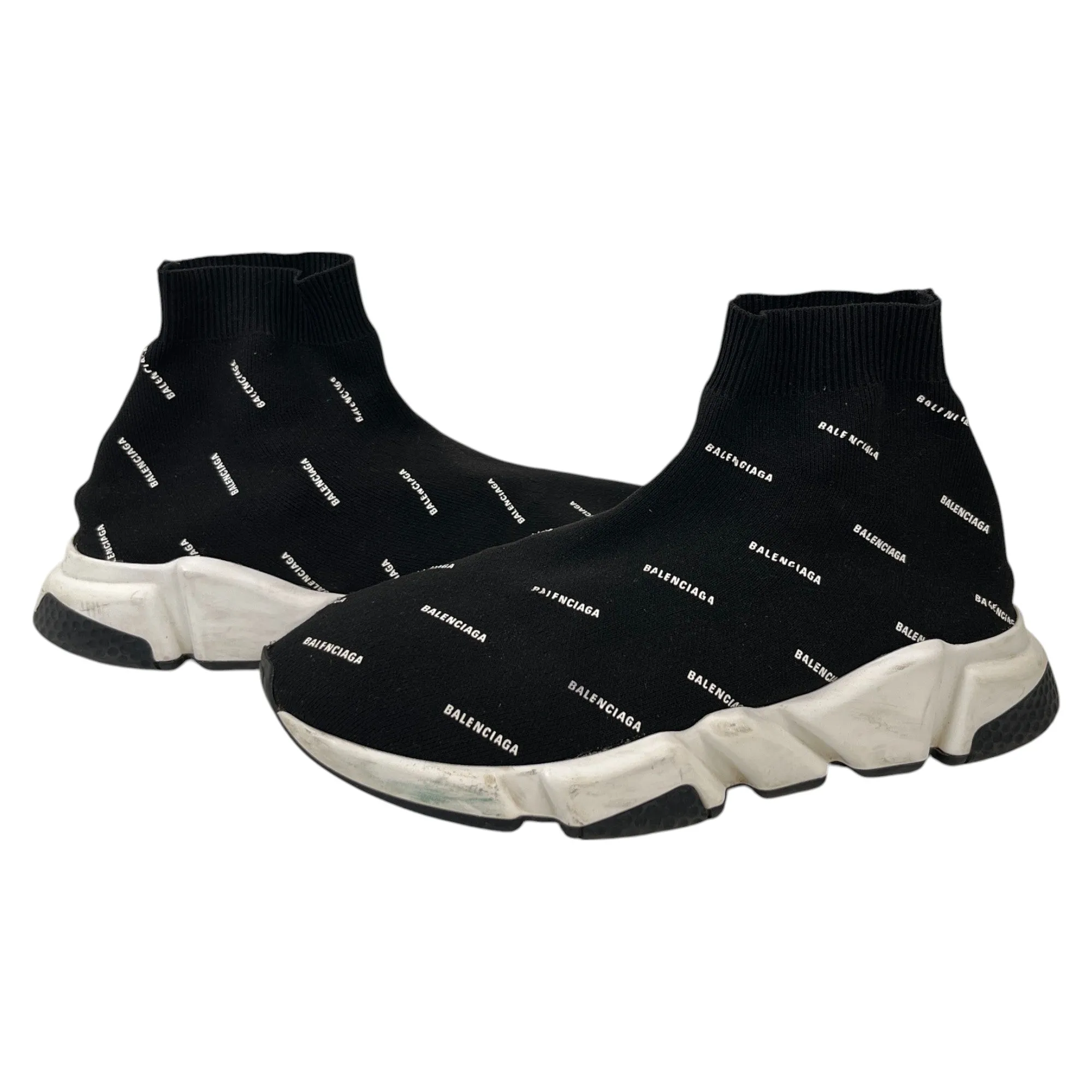 Men's Speed Sock High Trainers Black Size EU 40 / UK 6